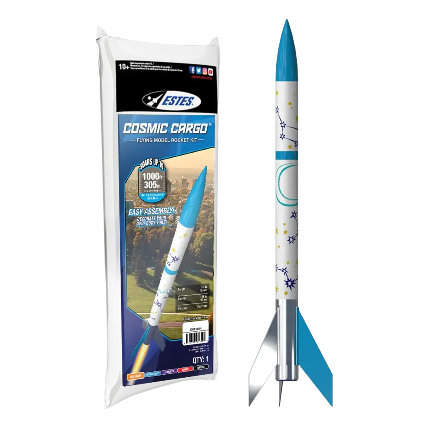 Estes 1324 Cosmic Cargo Rocket