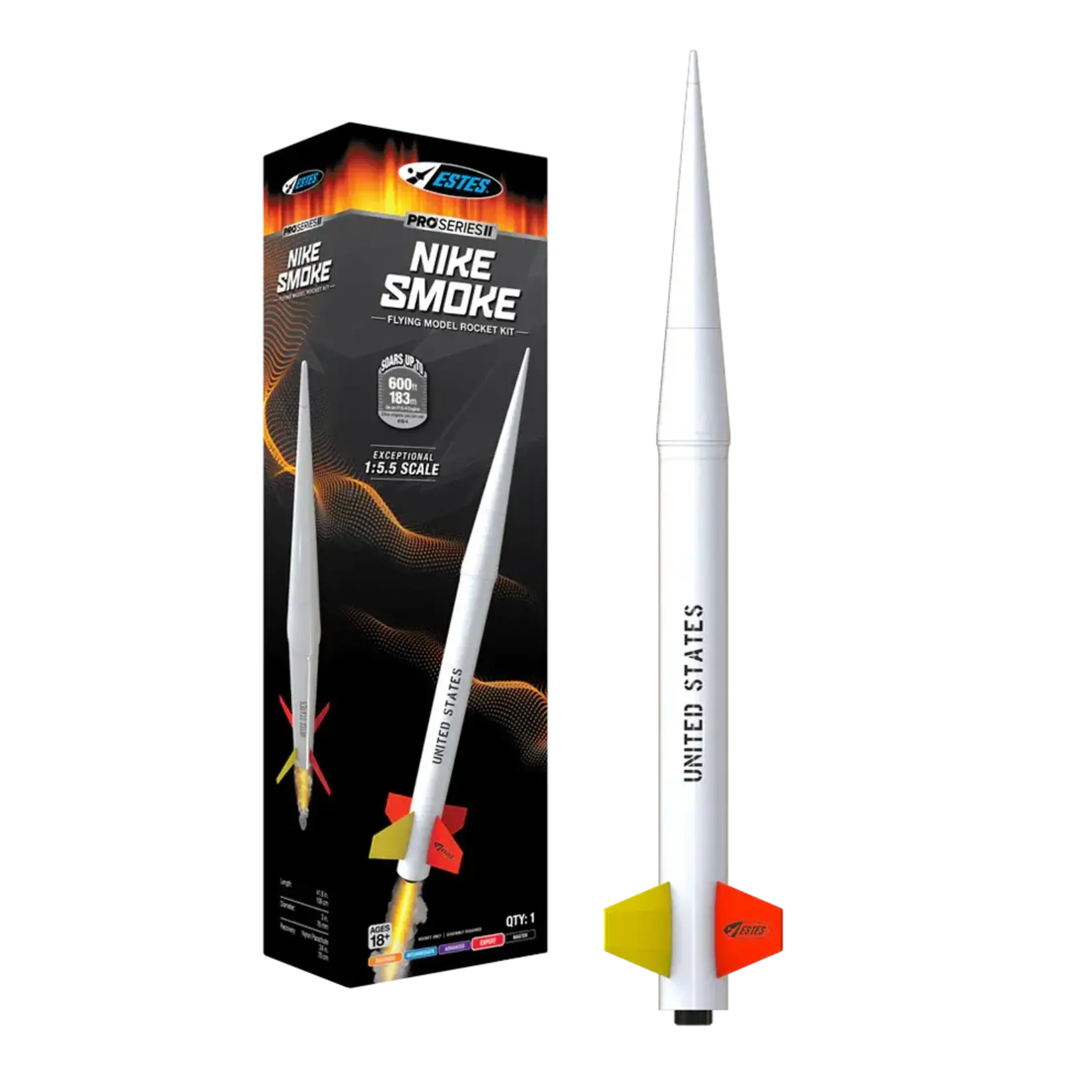 Estes 9704 Nike Smoke Pro Series II Rocket