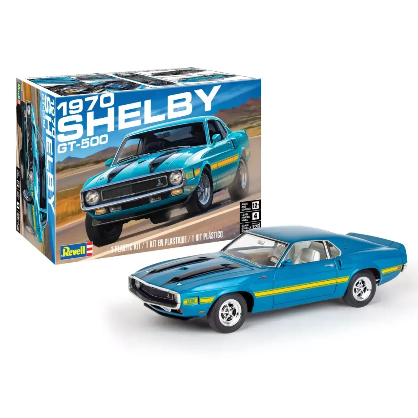 Revell 14563 1970 Shelby Gt-500 Skill 4
