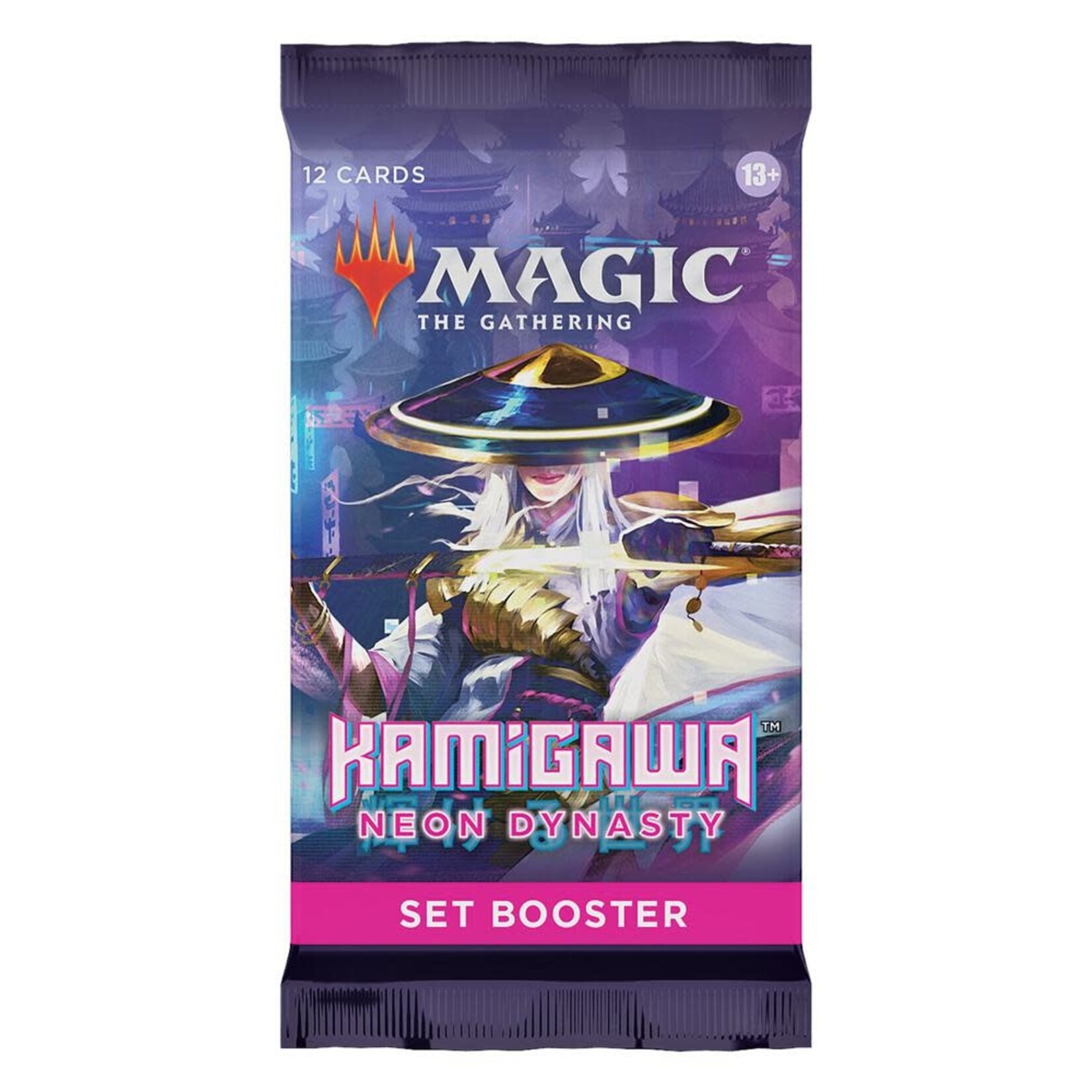 Wizards of the Coast MTG 9203 Magic the Gathering Kamigawa Neon Dynasty Set Booster Pack