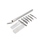 Hobby Essentials #1 Light Duty Alum Knife w/ 6 Assorted Blades