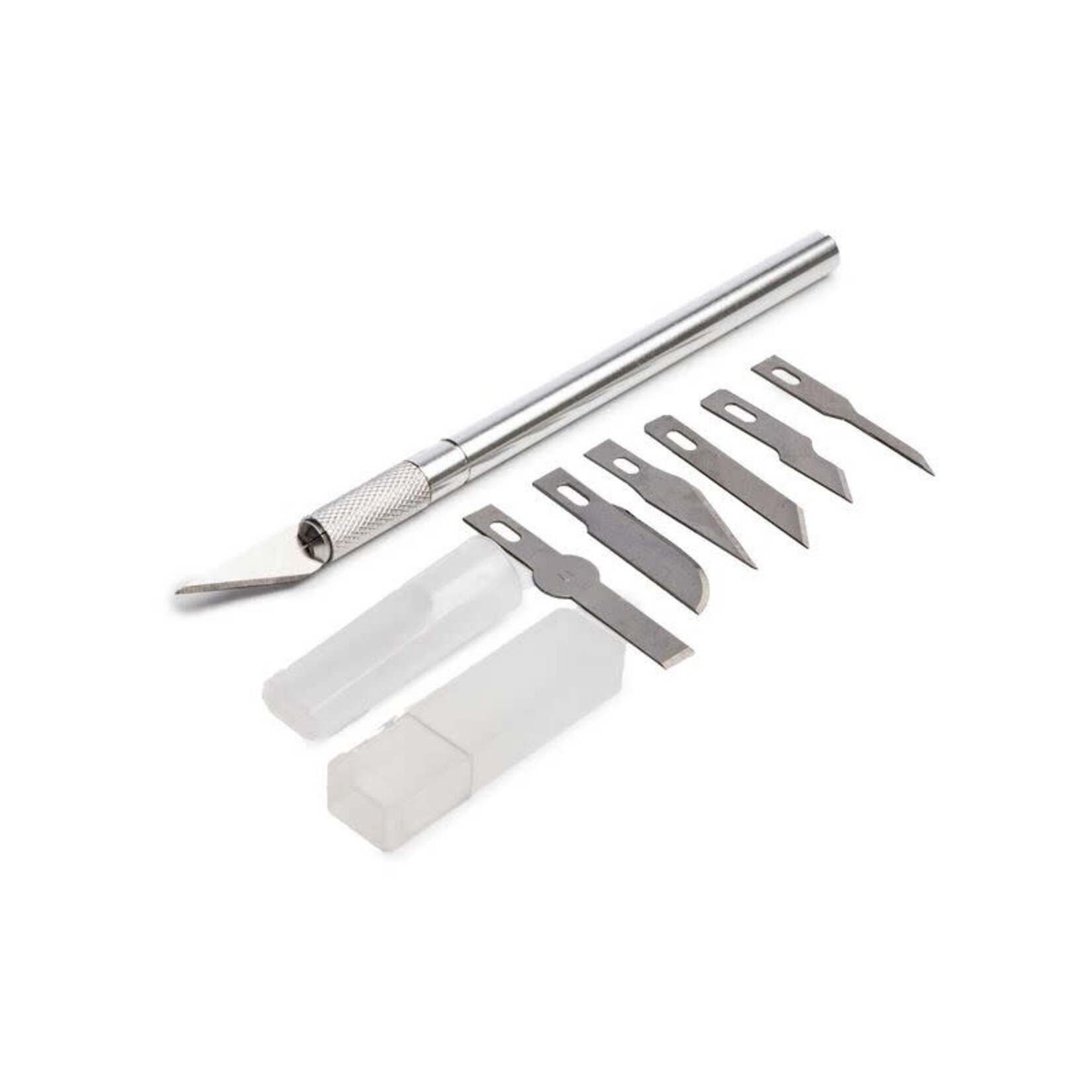 Hobby Essentials #1 Light Duty Alum Knife w/ 6 Assorted Blades