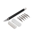 Hobby Essentials #1 Light Duty Soft Grip w/ Blades - 5 Pack