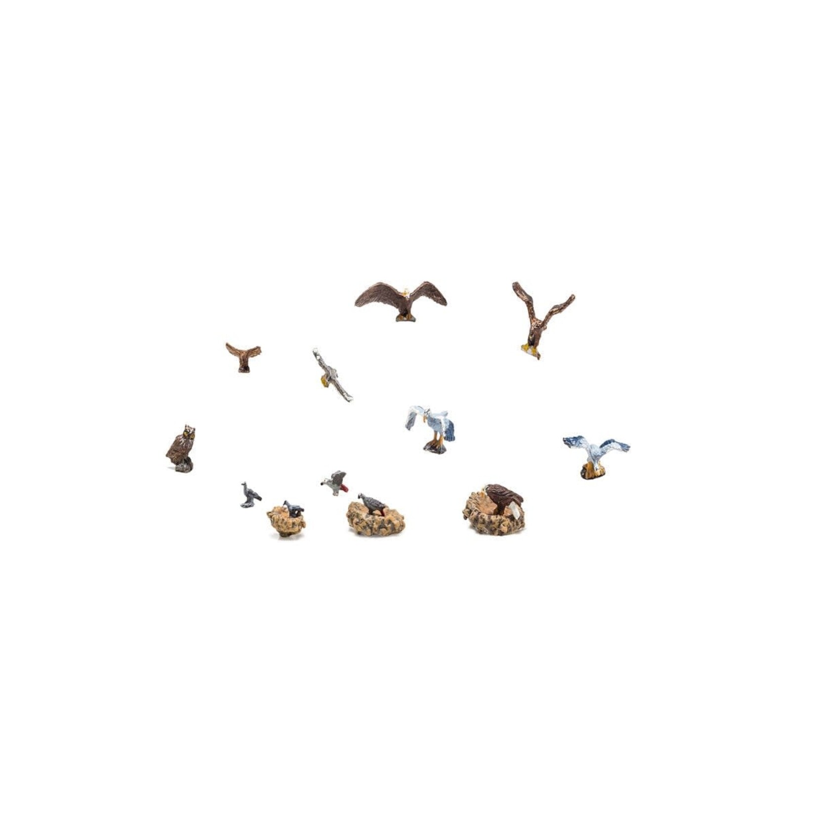 Woodland Scenics 1970 HO Birds and Nests