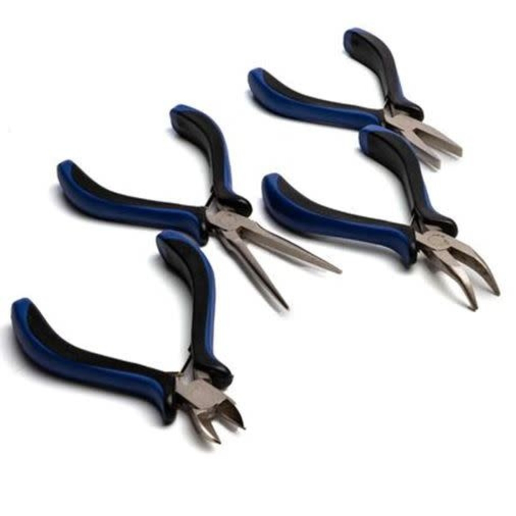 Hobby Essentials Pliers Springloaded Set - 4 Piece