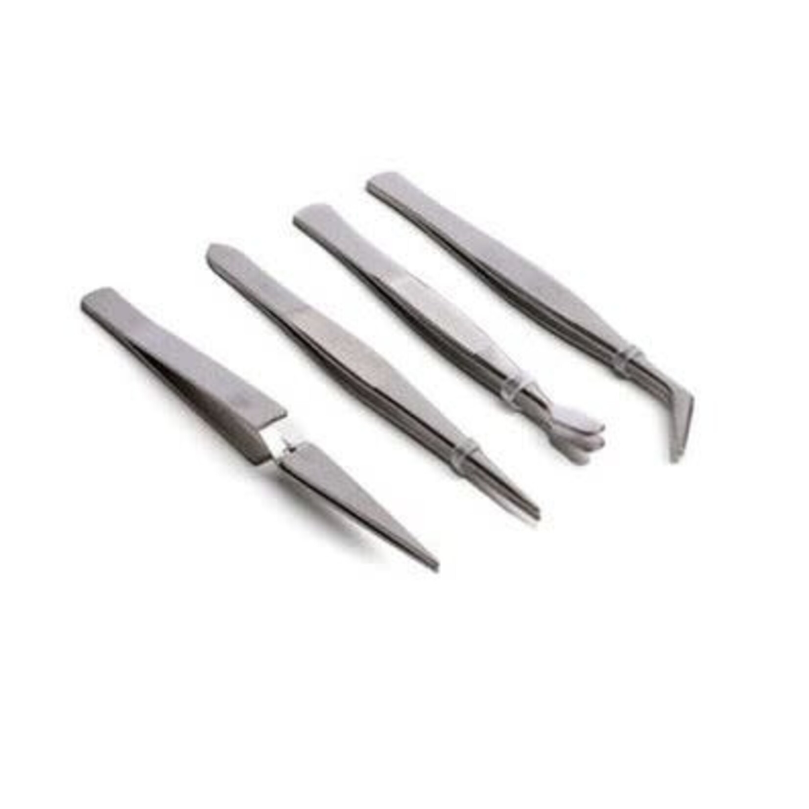 Hobby Essentials Tweezers Set - 4 Piece