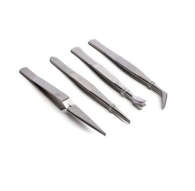 Tweezers Set - 4 Piece