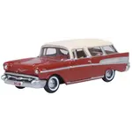 Oxford Diecast 87CN57008 HO 1957 Chev Nomad - Adobe Beige/ Sierra Gold