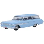 Oxford Diecast 87FC64001 HO 1964 Ford Country Sedan - Skylight Blue