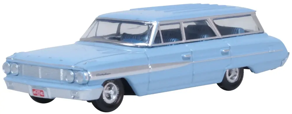 87FC64001 HO 1964 Ford Country Sedan - Skylight Blue