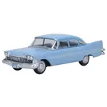 Oxford Diecast 87PS59003 HO 1959 Plymouth Savoy Sedan - Powder Blue