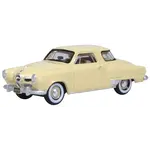 Oxford Diecast 87SC50001 HO 1950 Studebaker Starlight Coupe - Tulip Cream