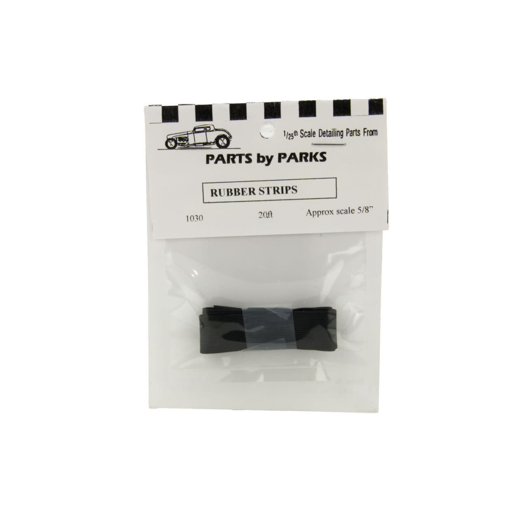 Parts by Parks 1030 1/24-1/25 20 ft. Rubber Strips for fan belts, small hose, weather strips, etc