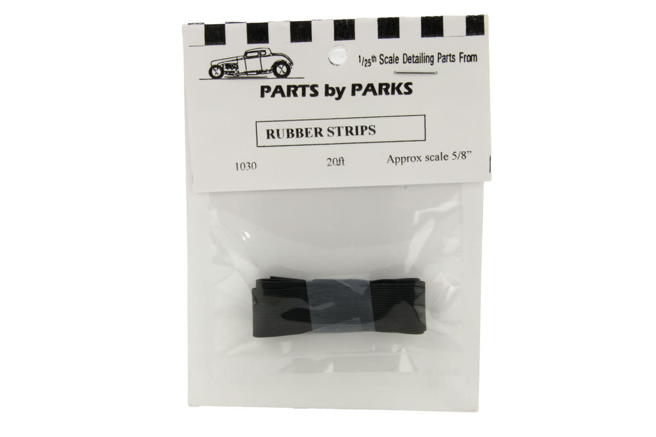 1030 1/24-1/25 20 ft. Rubber Strips for fan belts, small hose, weather strips, etc