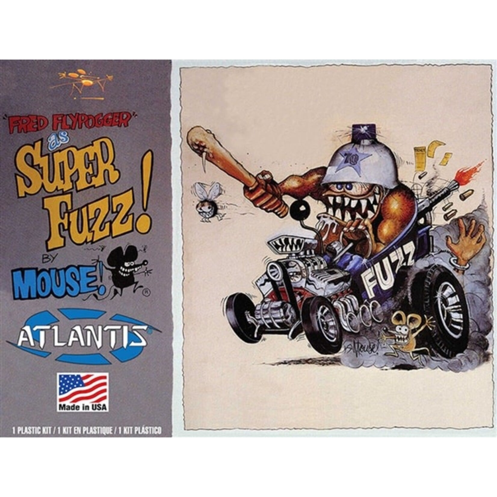 Atlantis 104 Fred Flypogger as Superfuzz Stanley Mouse