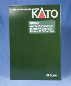 1066286 N P42 Amfleet Viewliner Phase VI - 3 Car Set