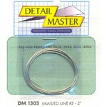 Detail Master 1303 1/24-1/25 2ft Braided Line #3 (.035")