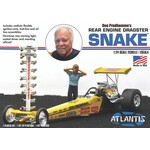 Atlantis 7528 Don Prudhomme Snake Rear Engine Dragster