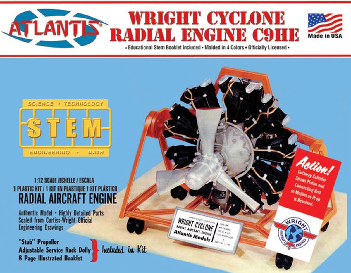 6052 Wright Cyclone 9 Radial Engine C9HE
