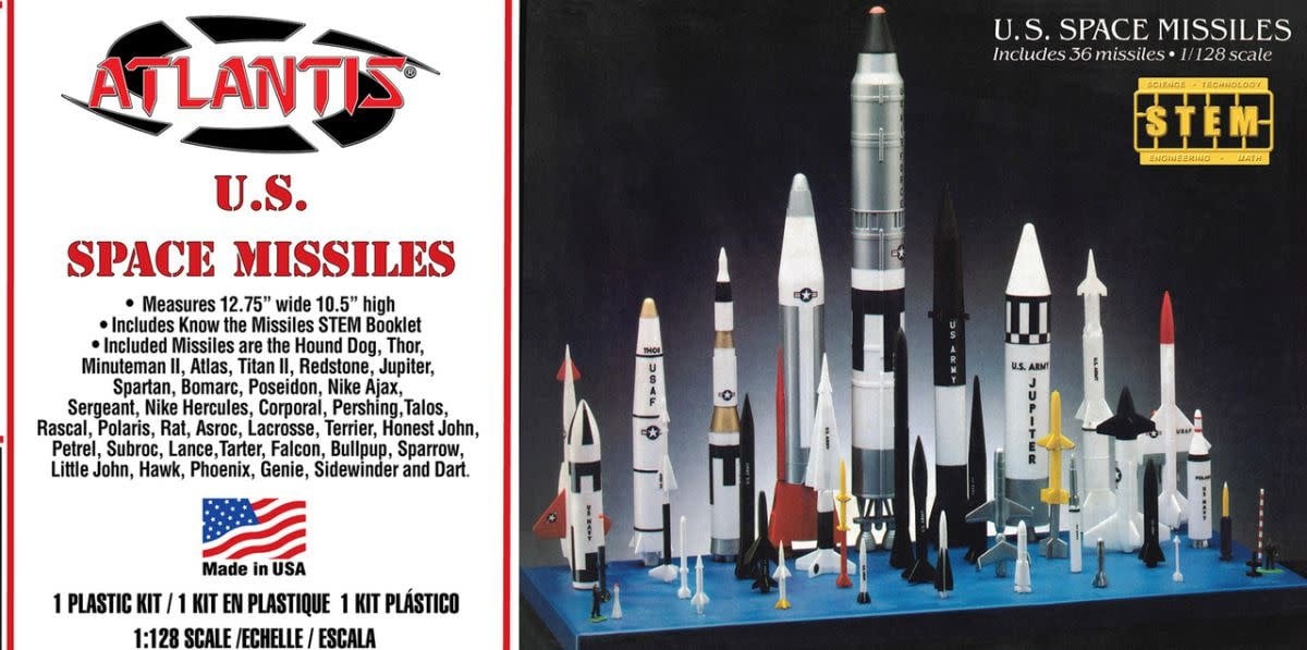 6871 US Space Missiles - 36 Missiles