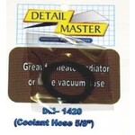 Detail Master 1420 1/24-1/25 2ft Coolant Hose Black (5/8" Dia)