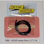 Detail Master 1425 1/24-1/25 2ft Coolant Hose Black (2" Dia)
