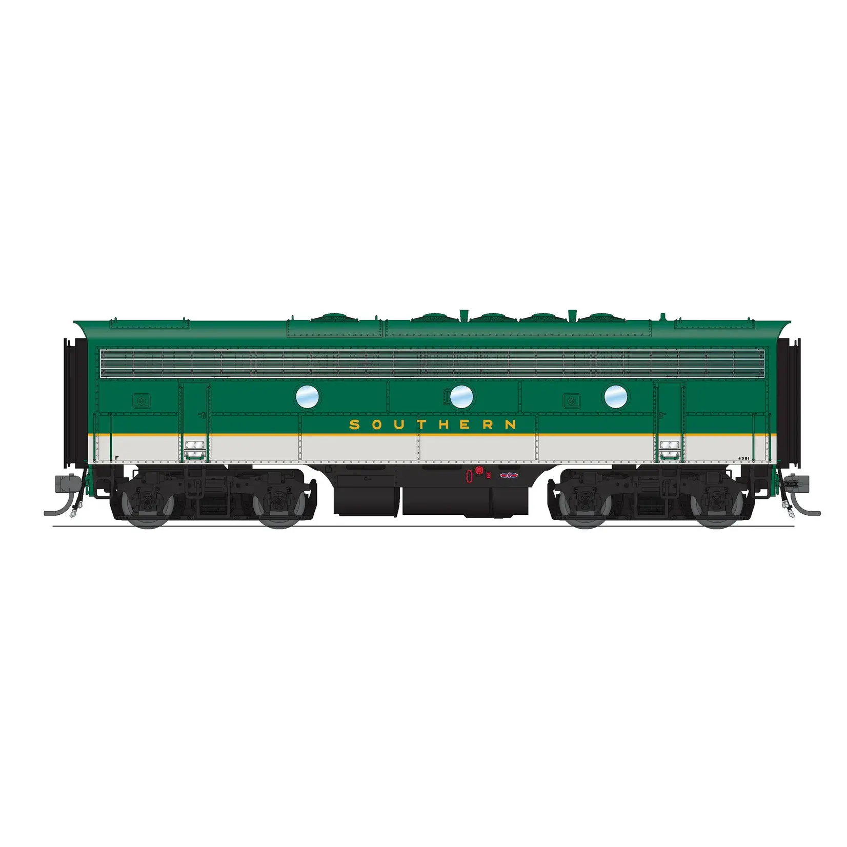 Broadway Limited 6679 HO P4 F7 A/B Diesel Southern 4213 DC/DCC & Sound