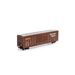 Athearn 15873 HO 50' FMC 5077 Double Door Box SP 246021