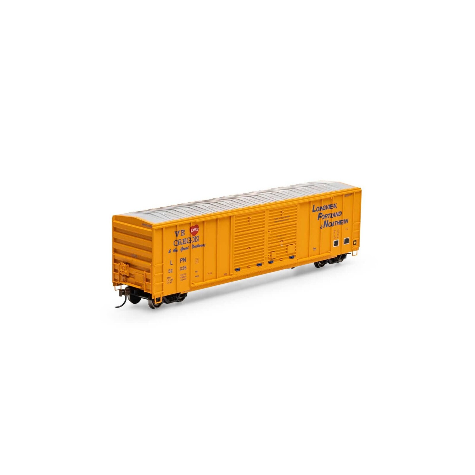Athearn 15883 HO 50' FMC 5077 Double Door Box LPN 52035
