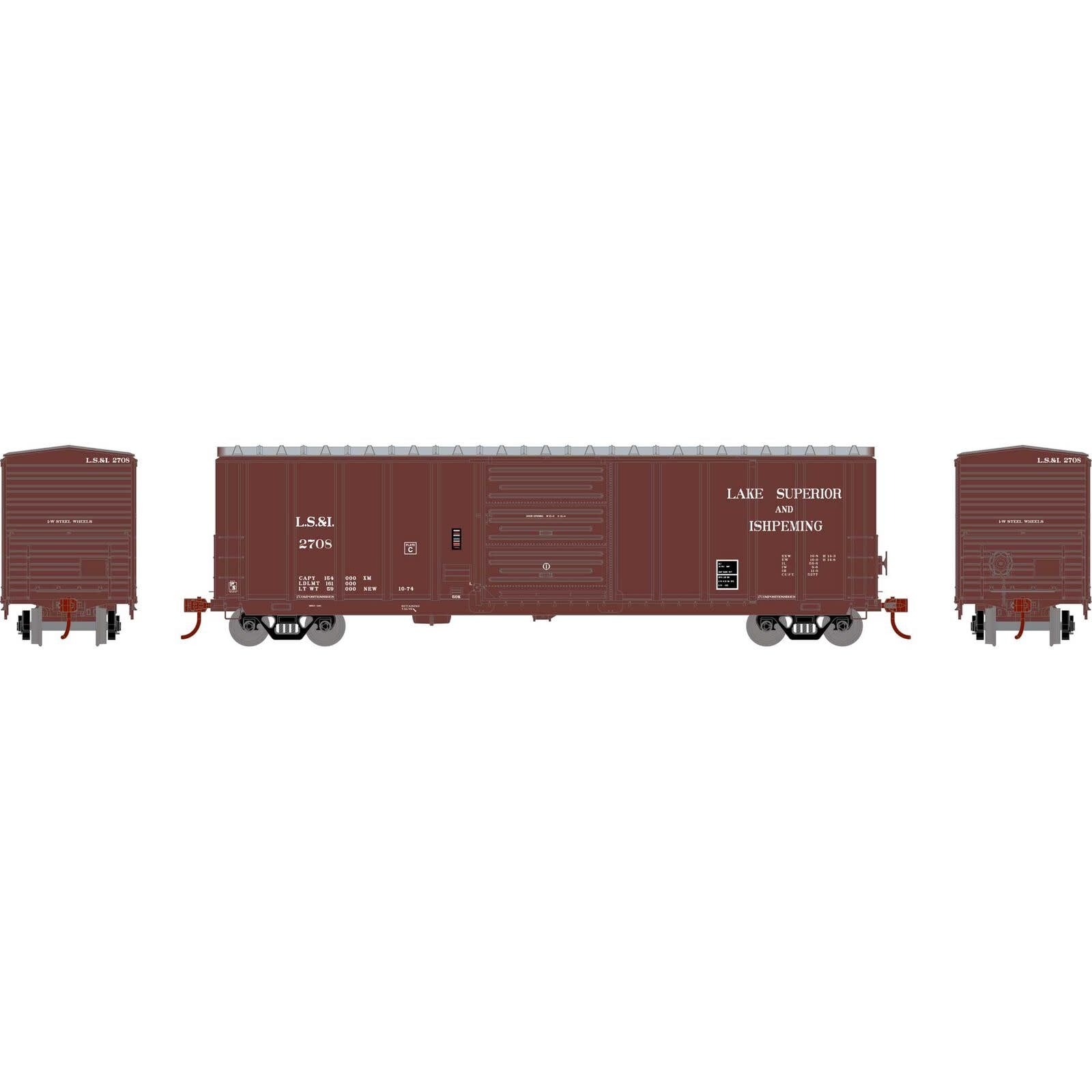 15960 HO 50' PS 5277 Box LS&1 2708