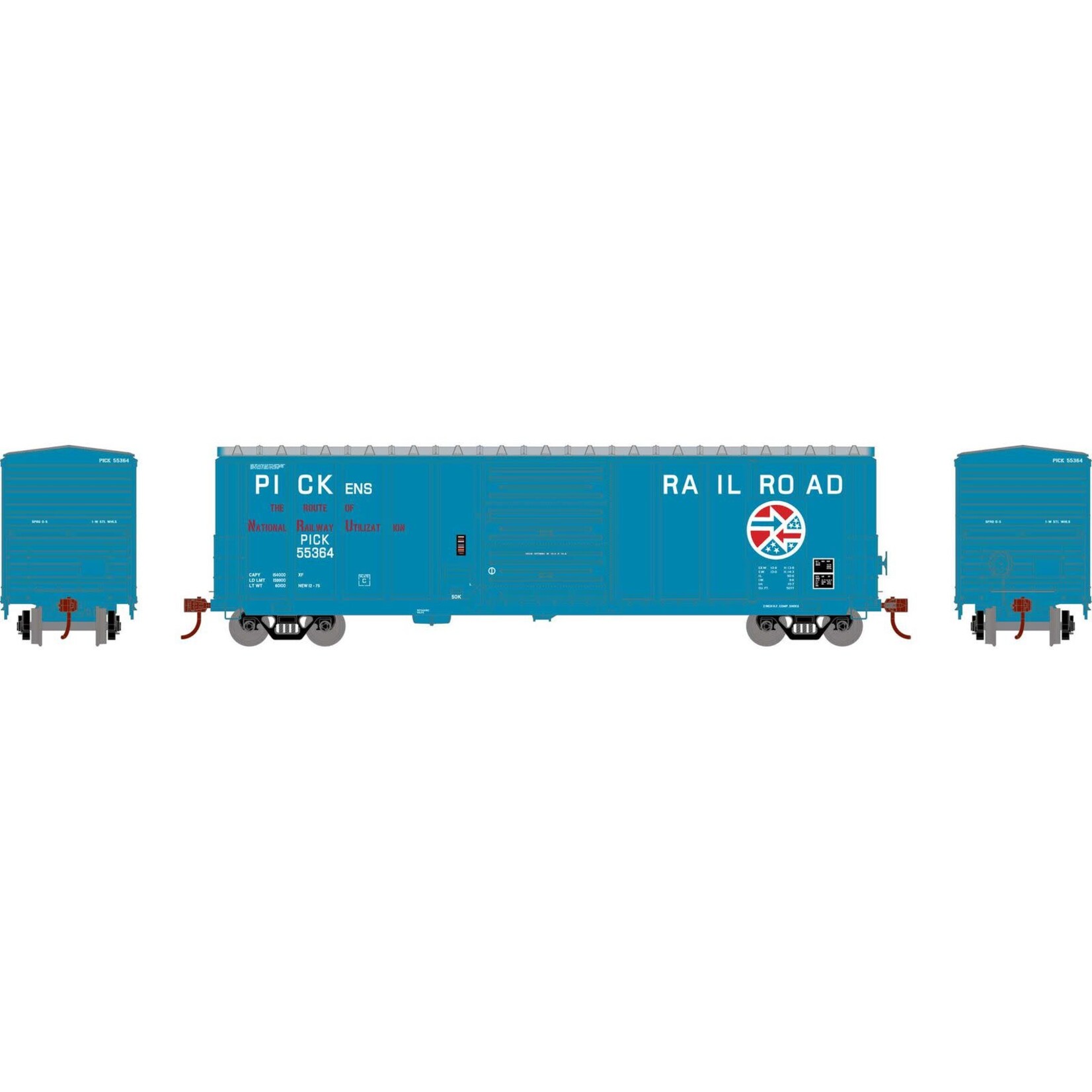 Athearn 15961 HO 50' PS 5277 Box PICK 55364
