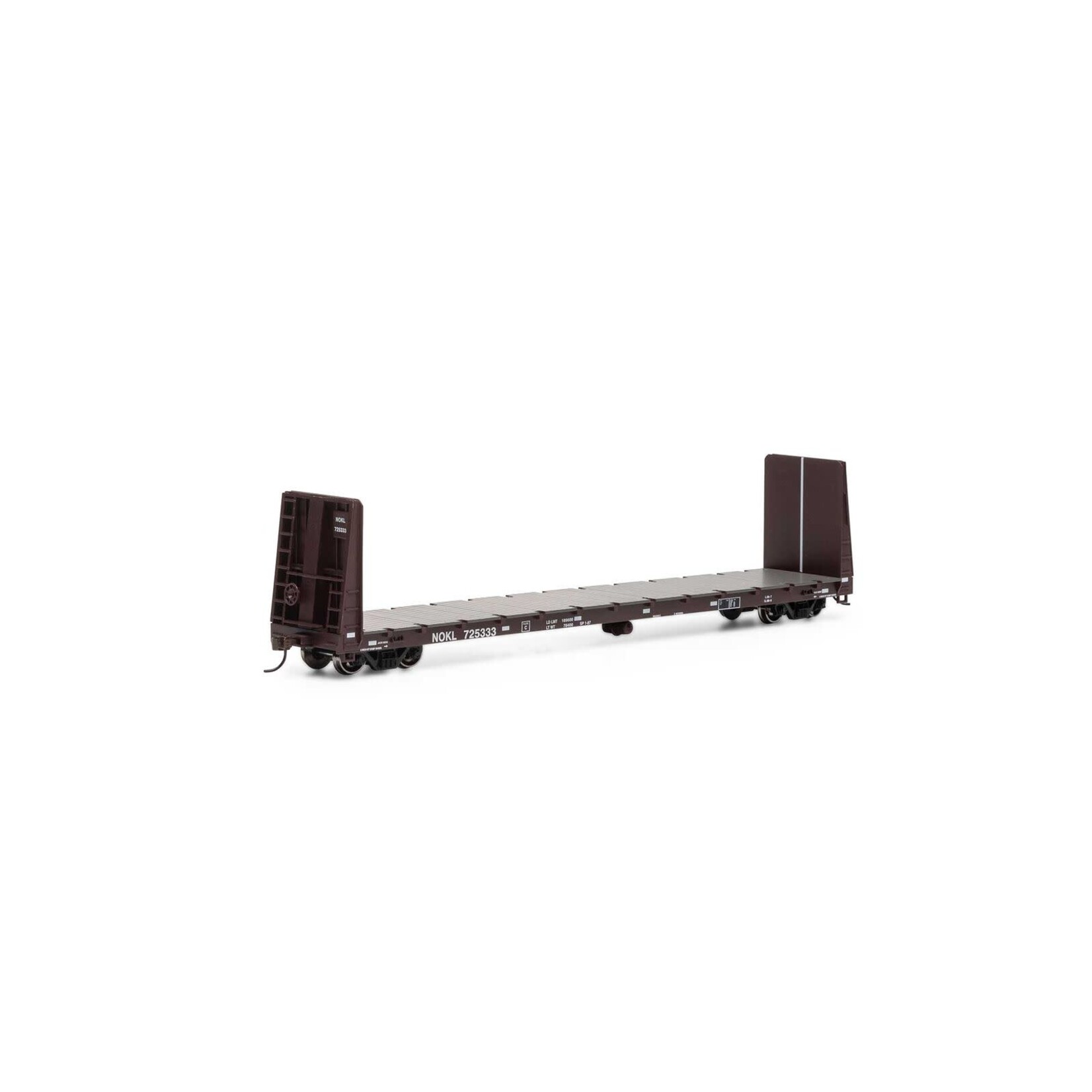Athearn 17227 HO 60' Bulkhead Flat NOKL 725333