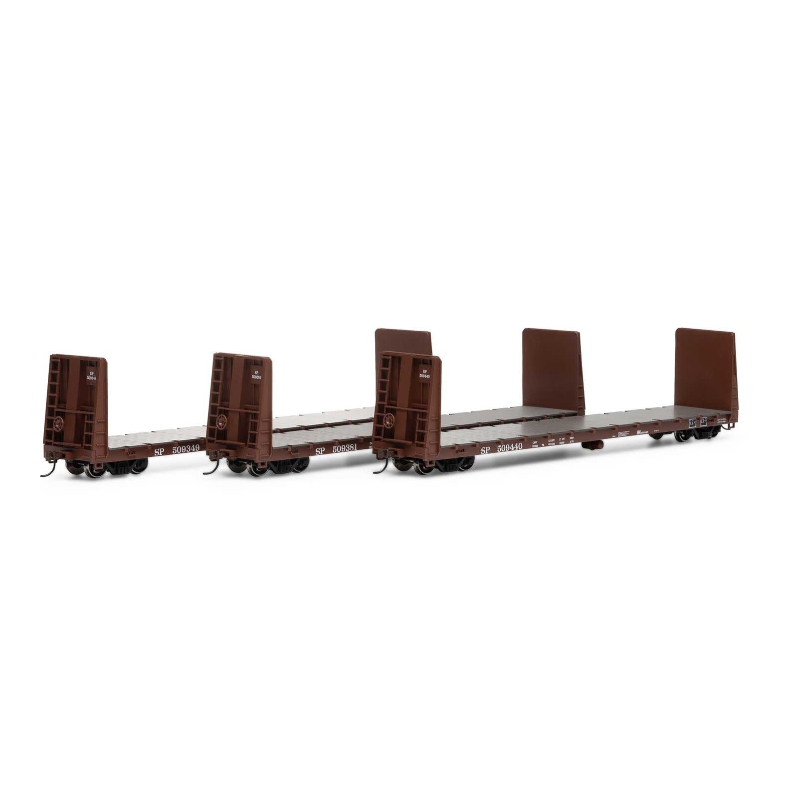 17235 HO 60' Bulkhead Flat SP - 3 Pack 509349, 509381, 509440