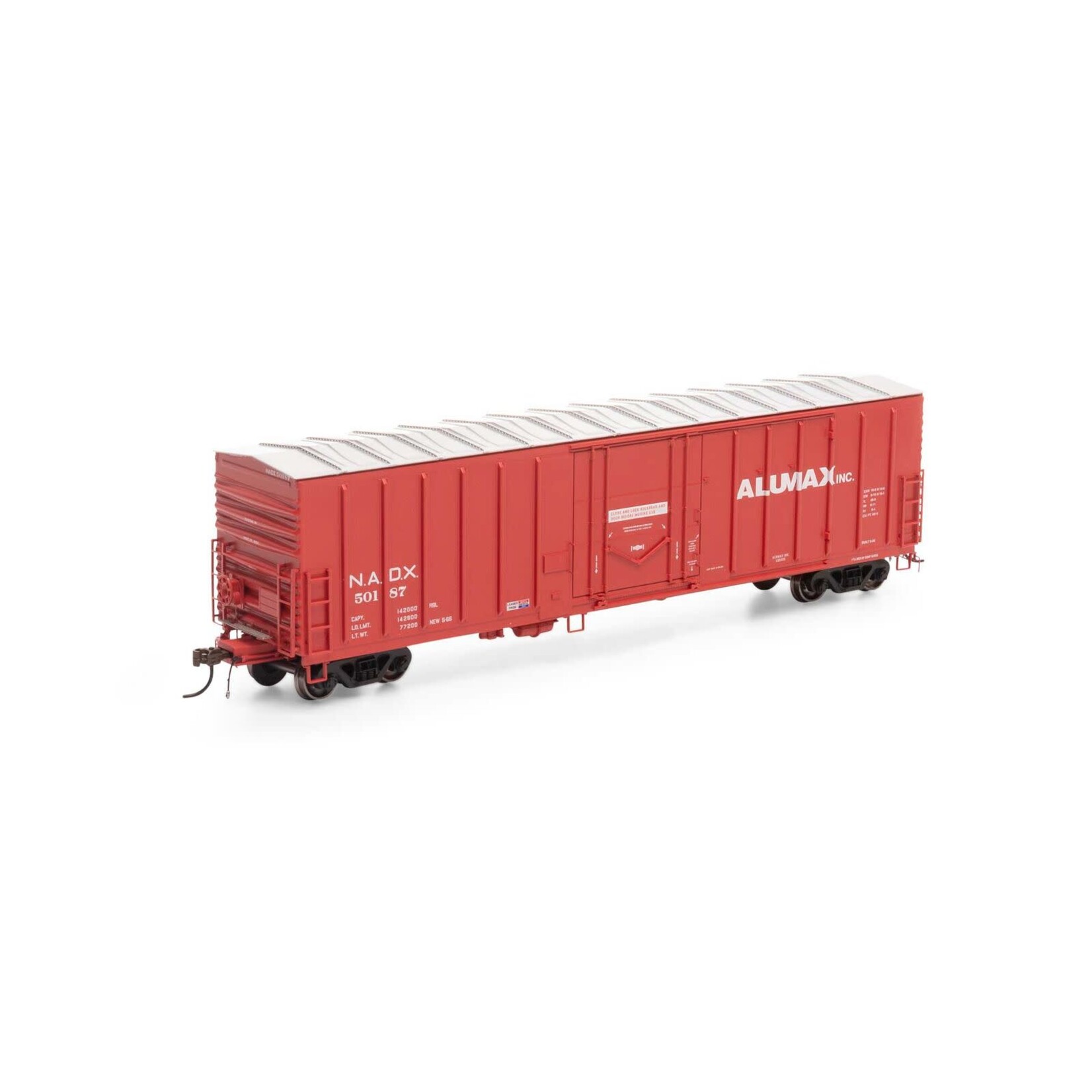 Athearn 18439 HO 50' NACC Box, Alumax 50187