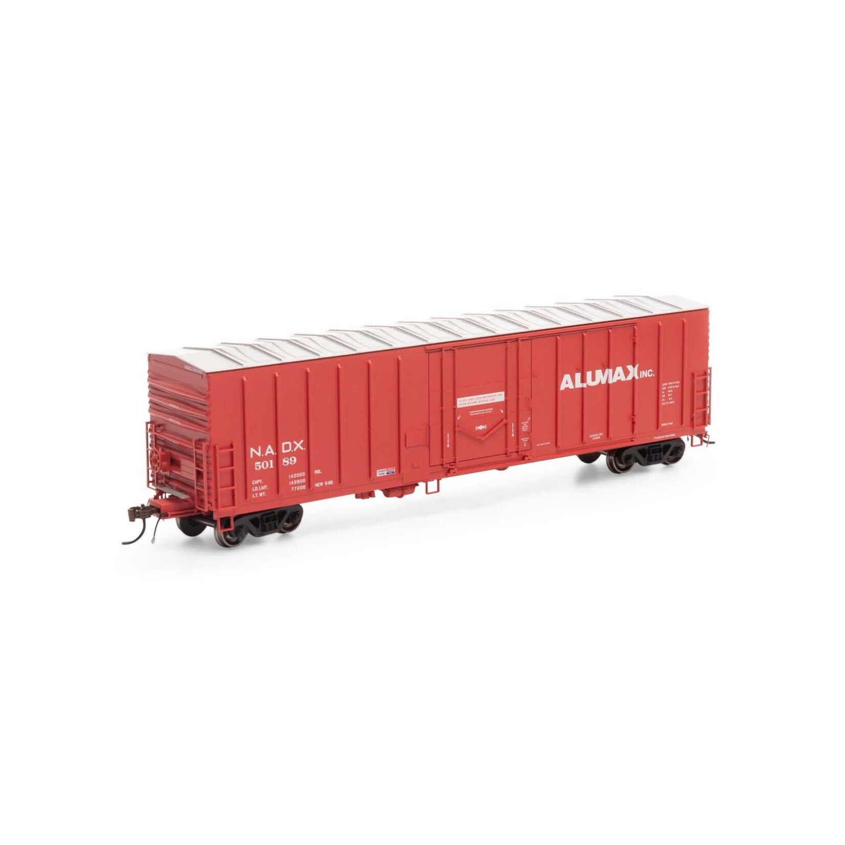 Athearn 18440 HO 50' NACC Box, Alumax 50189