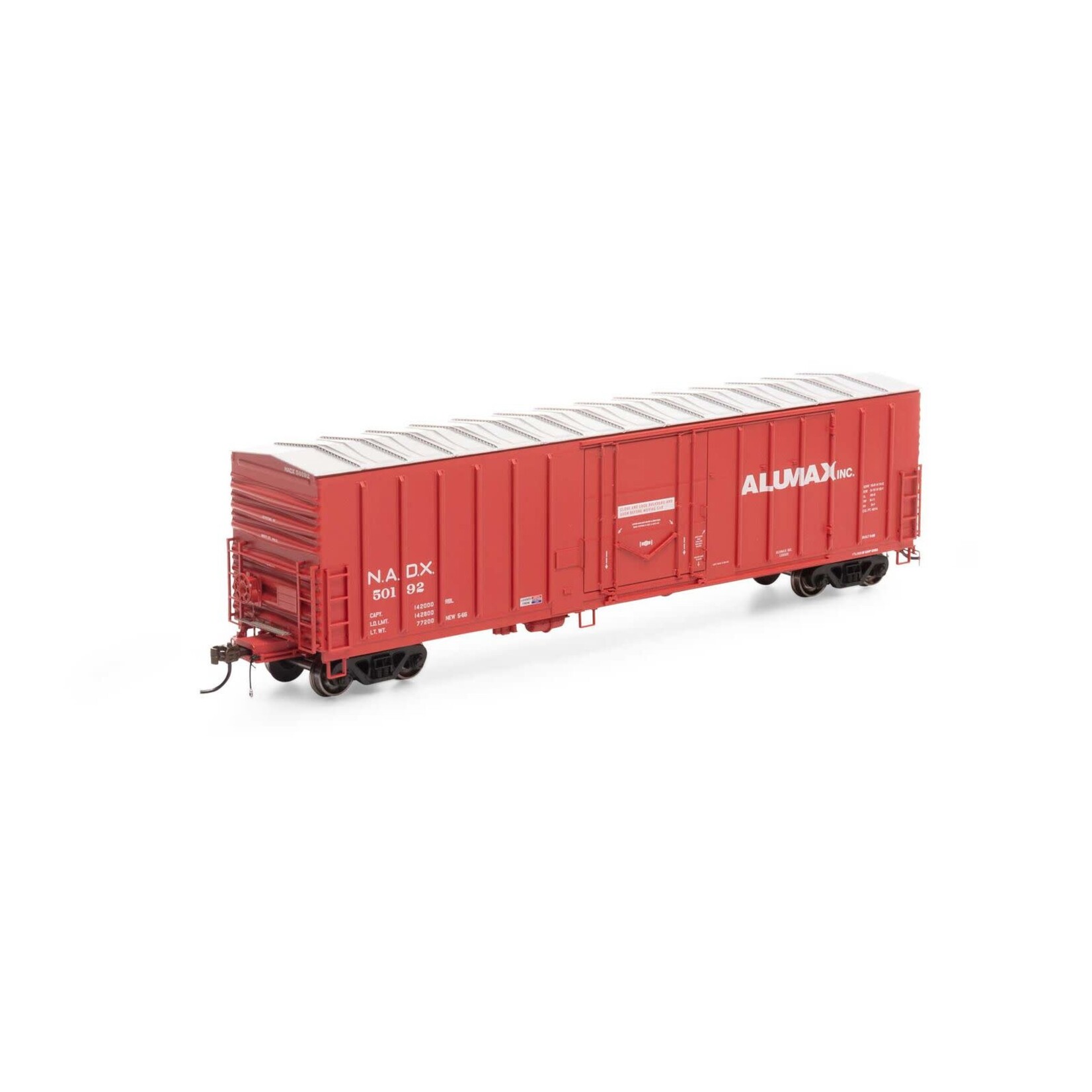 Athearn 18441 HO 50' NACC Box, Alumax 50192
