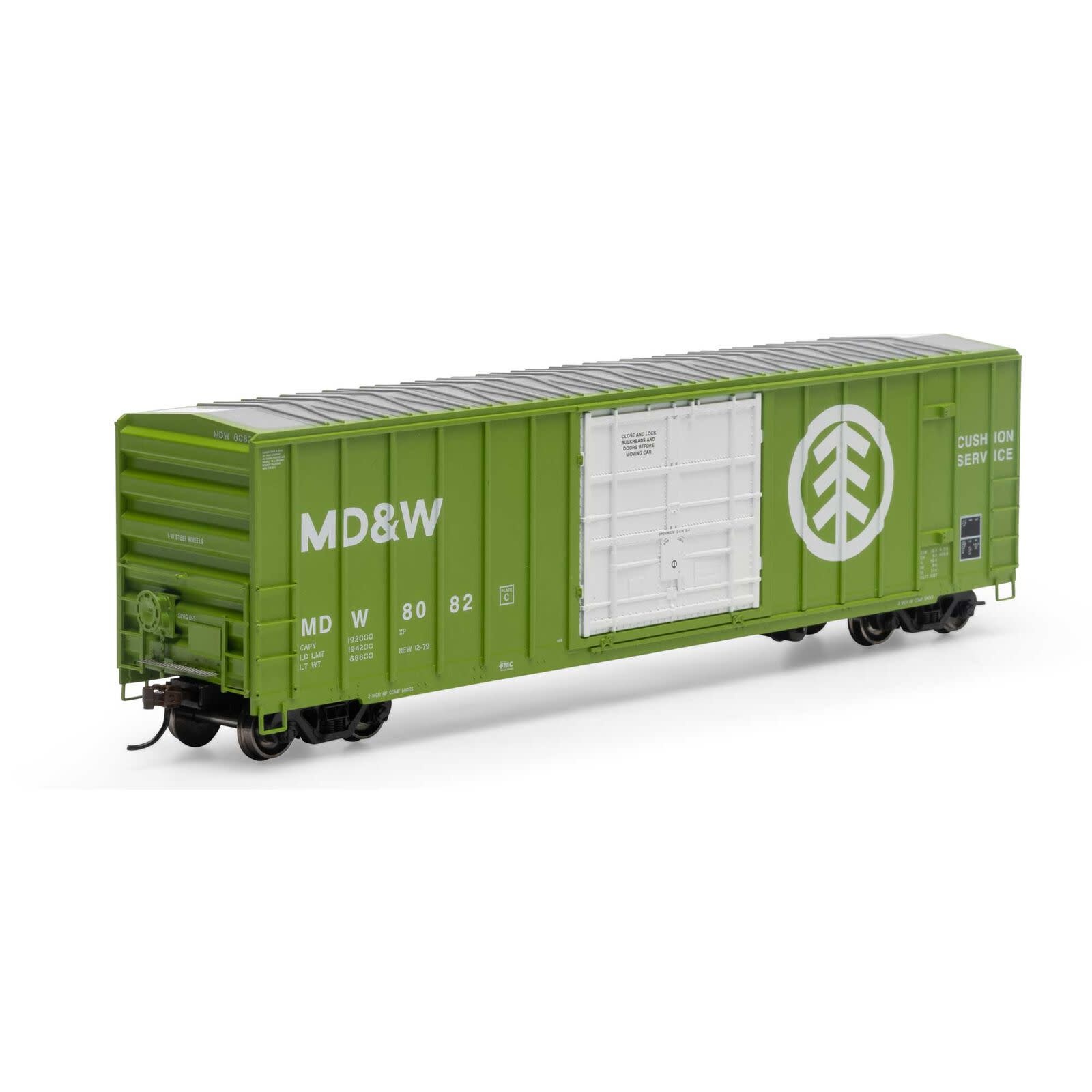 18681 HO FMC 5327 12' Plug Door Box MD&W 8082
