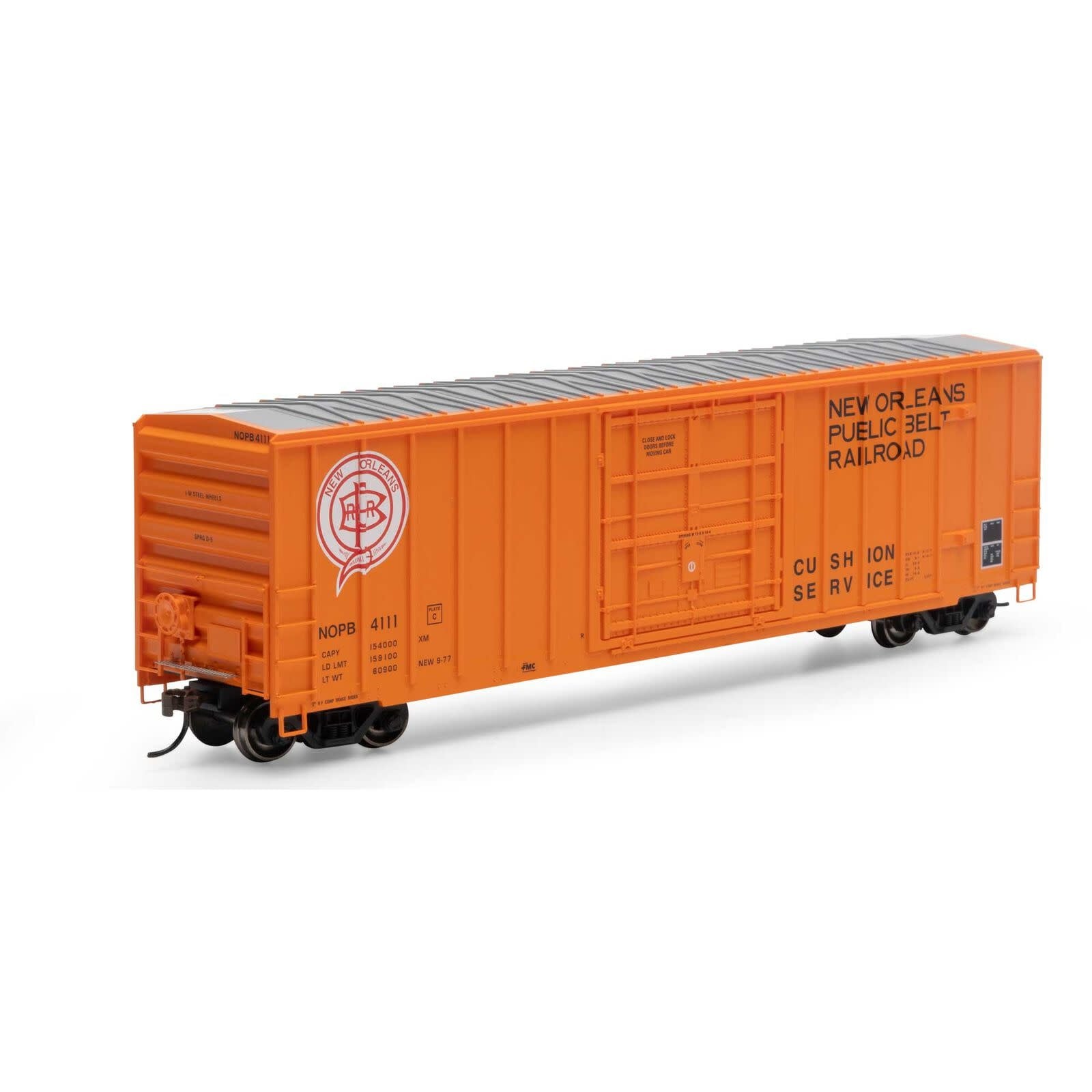 18682 HO FMC 5327 12' Plug Door Box NOPB 4111