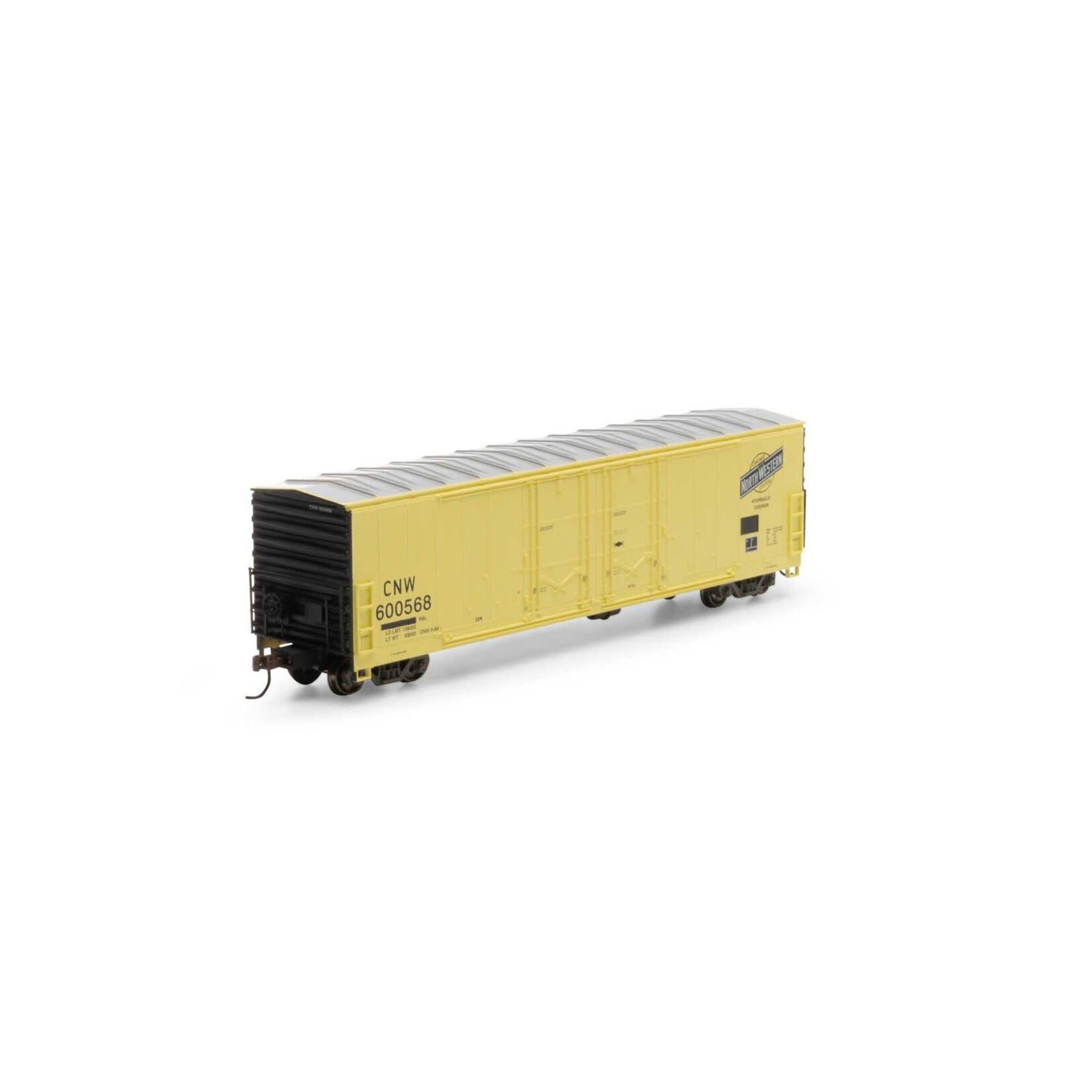 Athearn 67947 HO 50' Evans DD Plug Box C&NW 600568