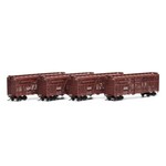 Athearn 75991 HO 40' Stock Car ATSF #1 - 4 Pack