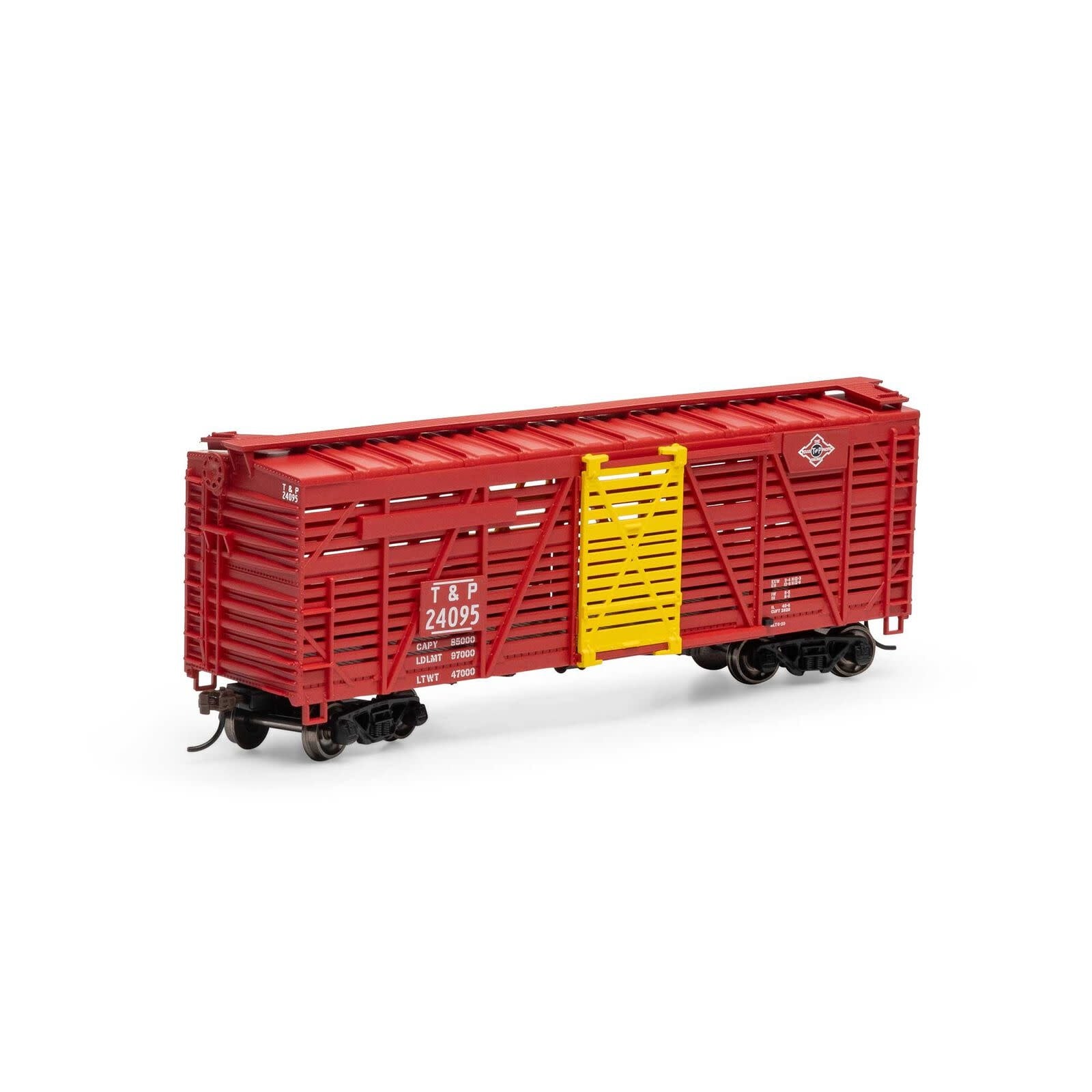 76005 HO 40' Stock Car T&P 24095