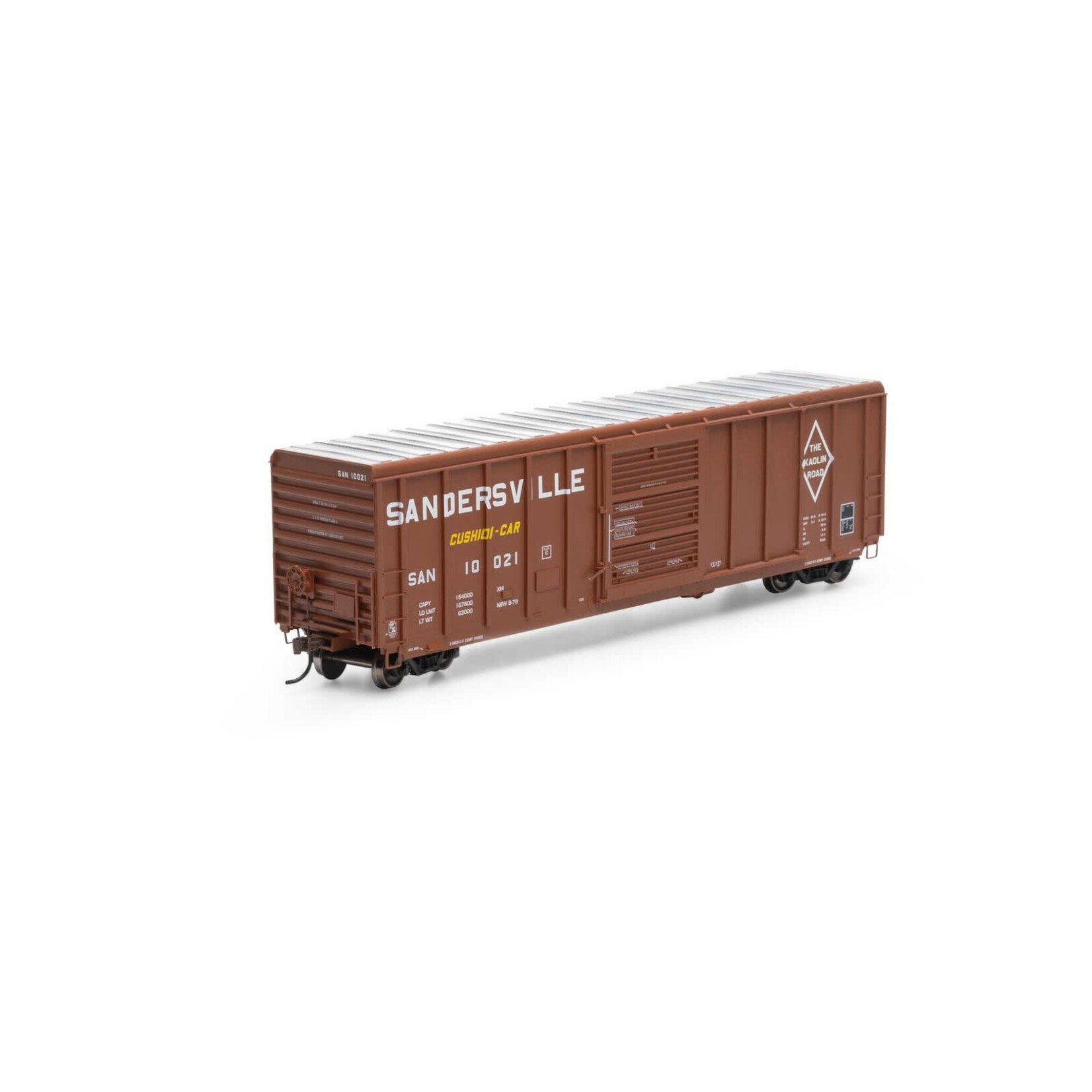 Athearn 76222 HO 50' PS 5344 Box SAN 10021