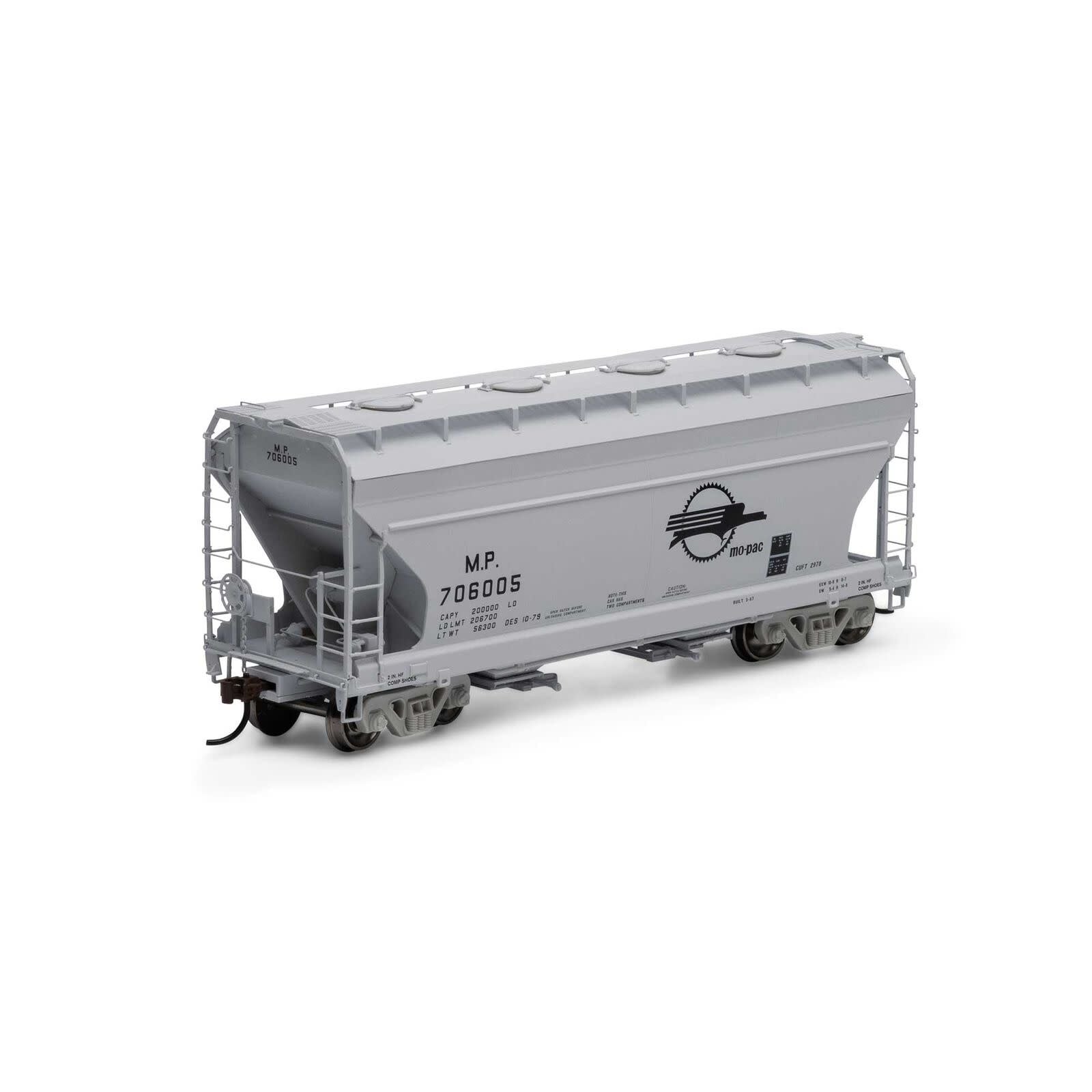 81068 HO ACF 2970 Covered Hopper MP 706005