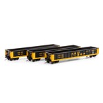 Athearn 8178 HO 52' Mill Gondola GONX #1 - 3 Pack