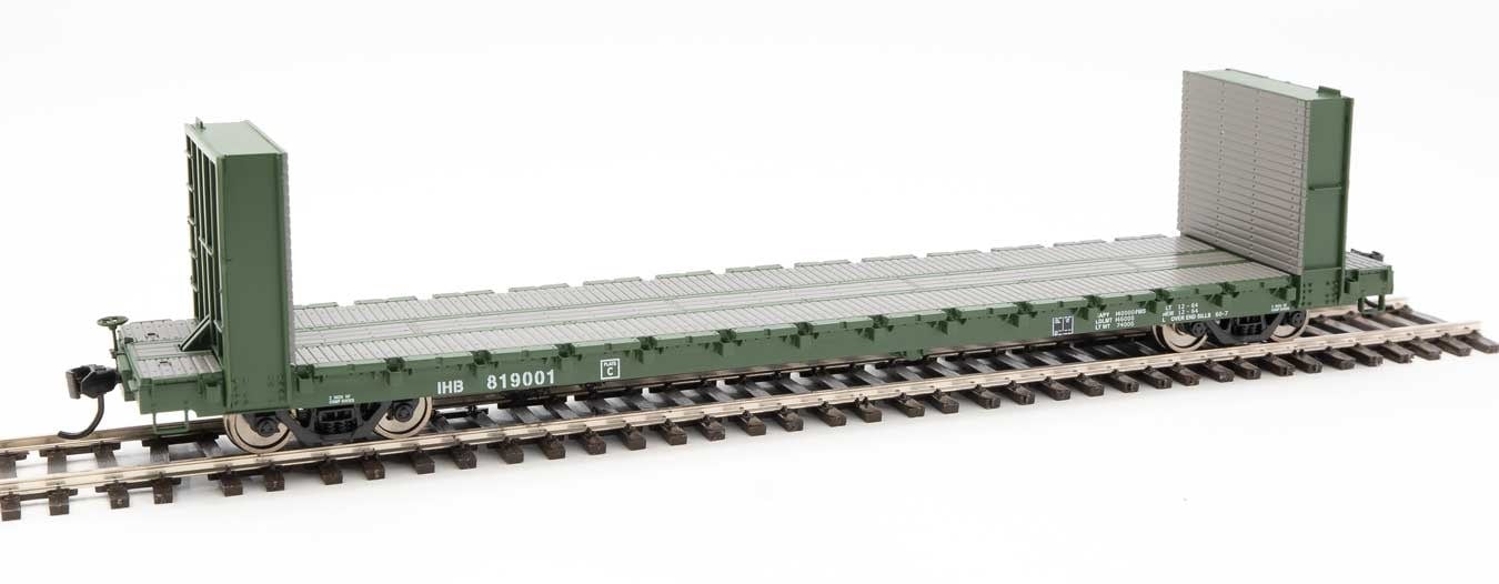 9105841 HO 60' Bhd Flatcar IHB #819001