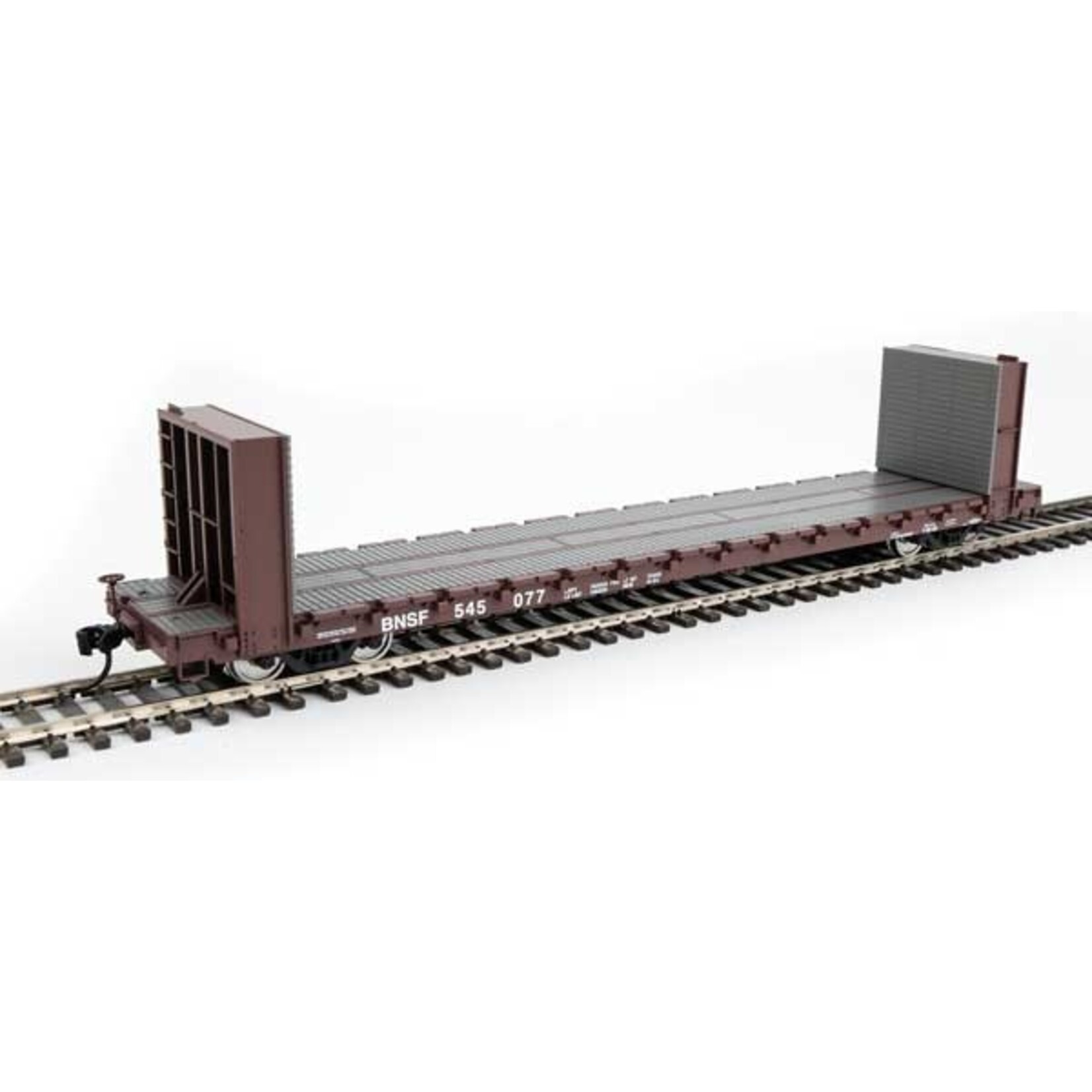 Walthers 9105859 HO 60' Bhd Flatcar BNSF #545077