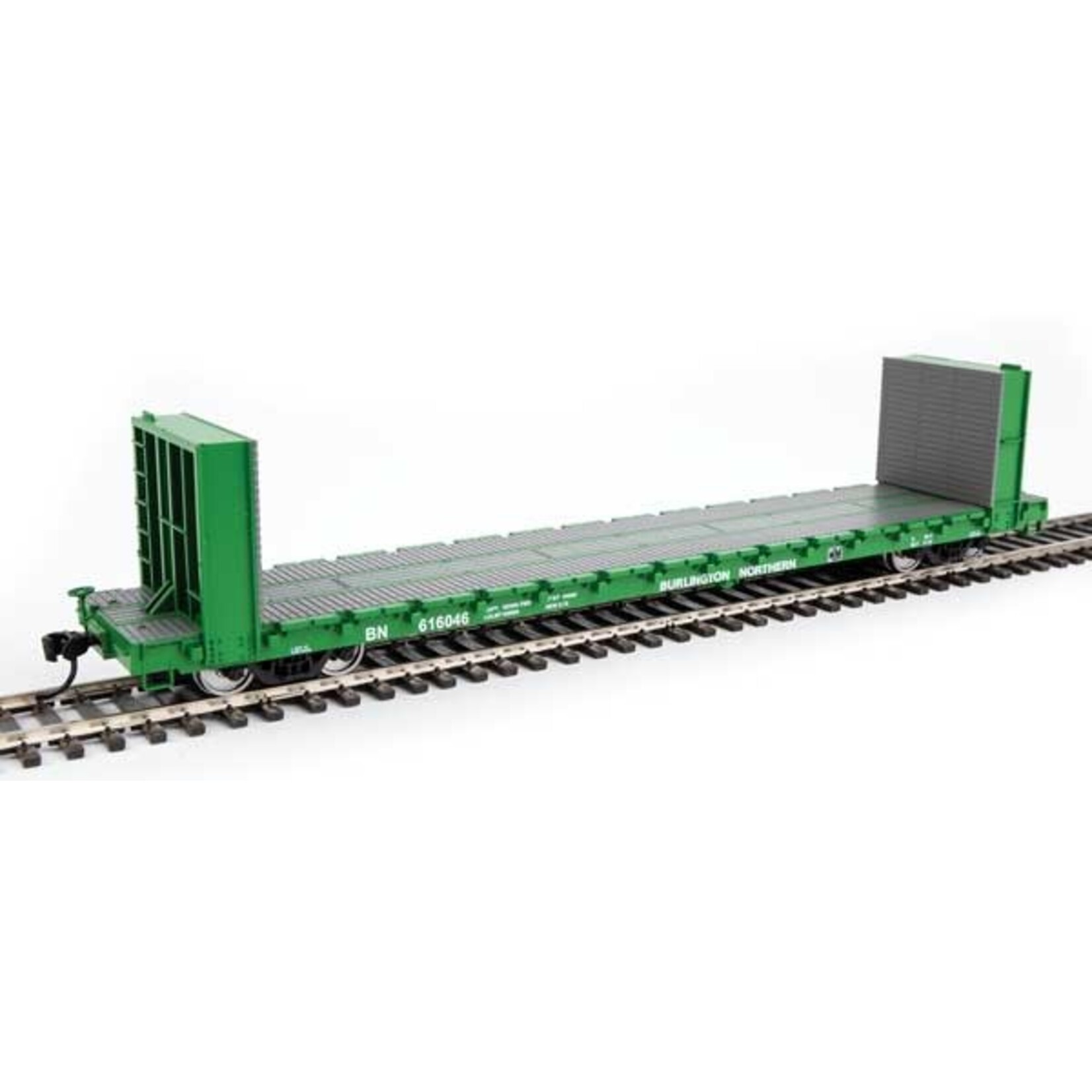 Walthers 9105862 HO 60' Bkhd Flatcar BN #616046