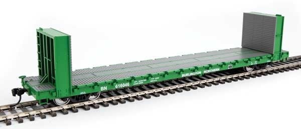9105862 HO 60' Bkhd Flatcar BN #616046