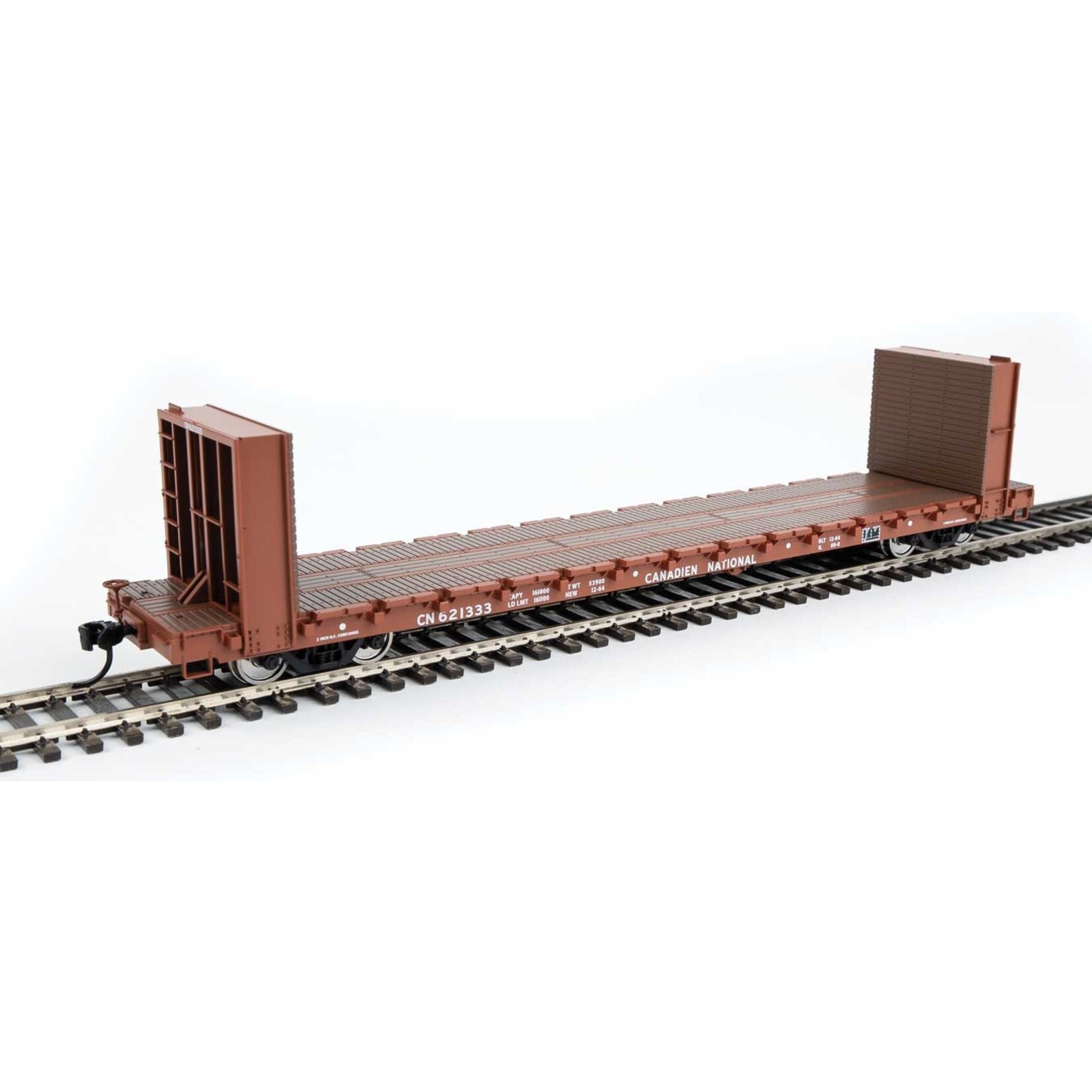 Walthers 9105865 HO 60' Bkhd Flatcar CN #621333