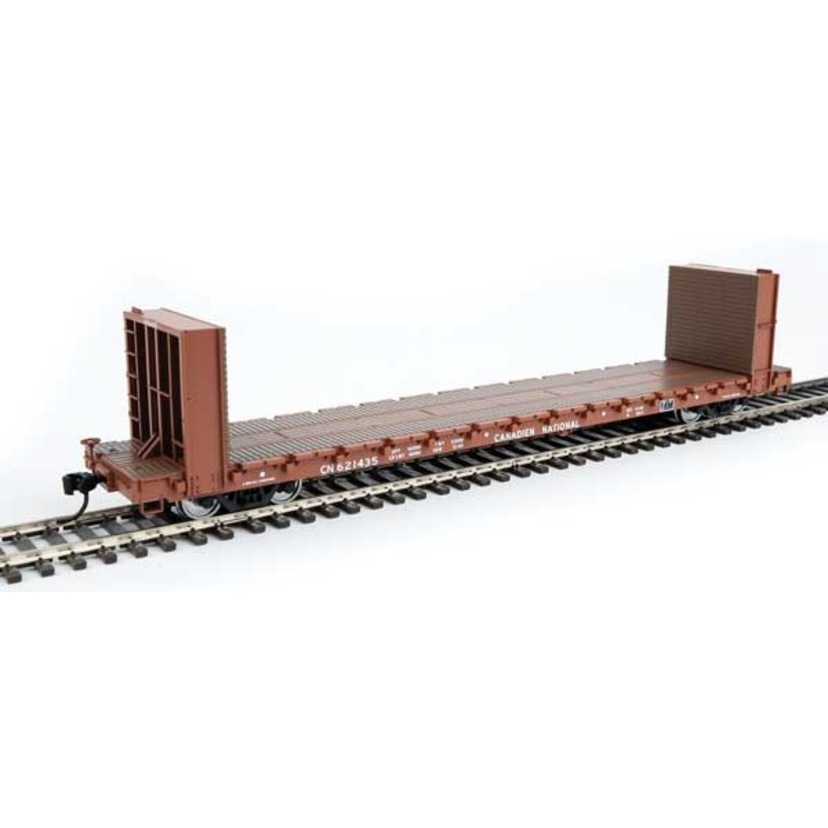 Walthers 9105868 HO 60' Bkhd Flatcar CN #621435